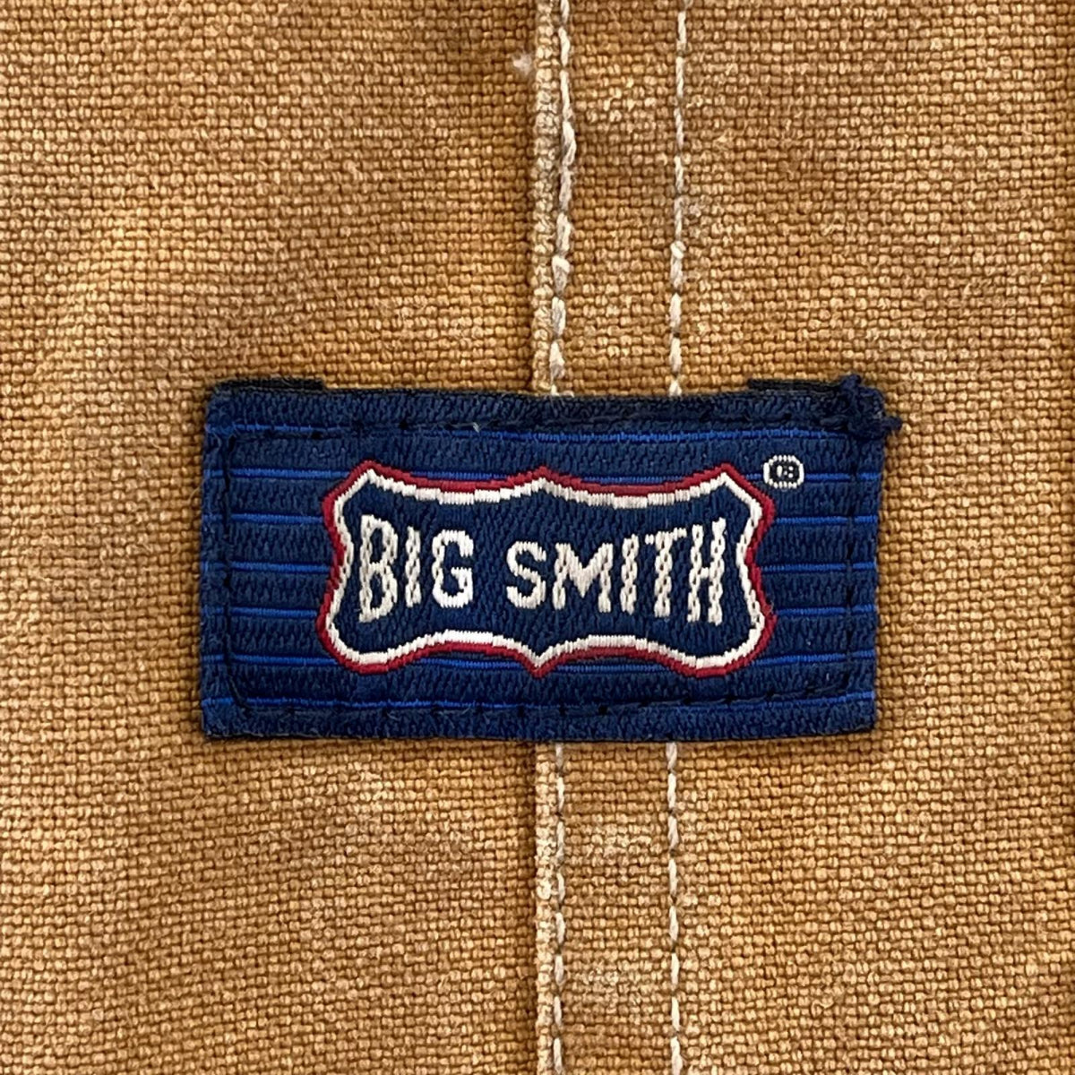 オーバーオール BIG SMITH/ﾛｼｱ製/ﾀﾞｯｸ/ﾍﾞｰｼﾞｭ ベージュ