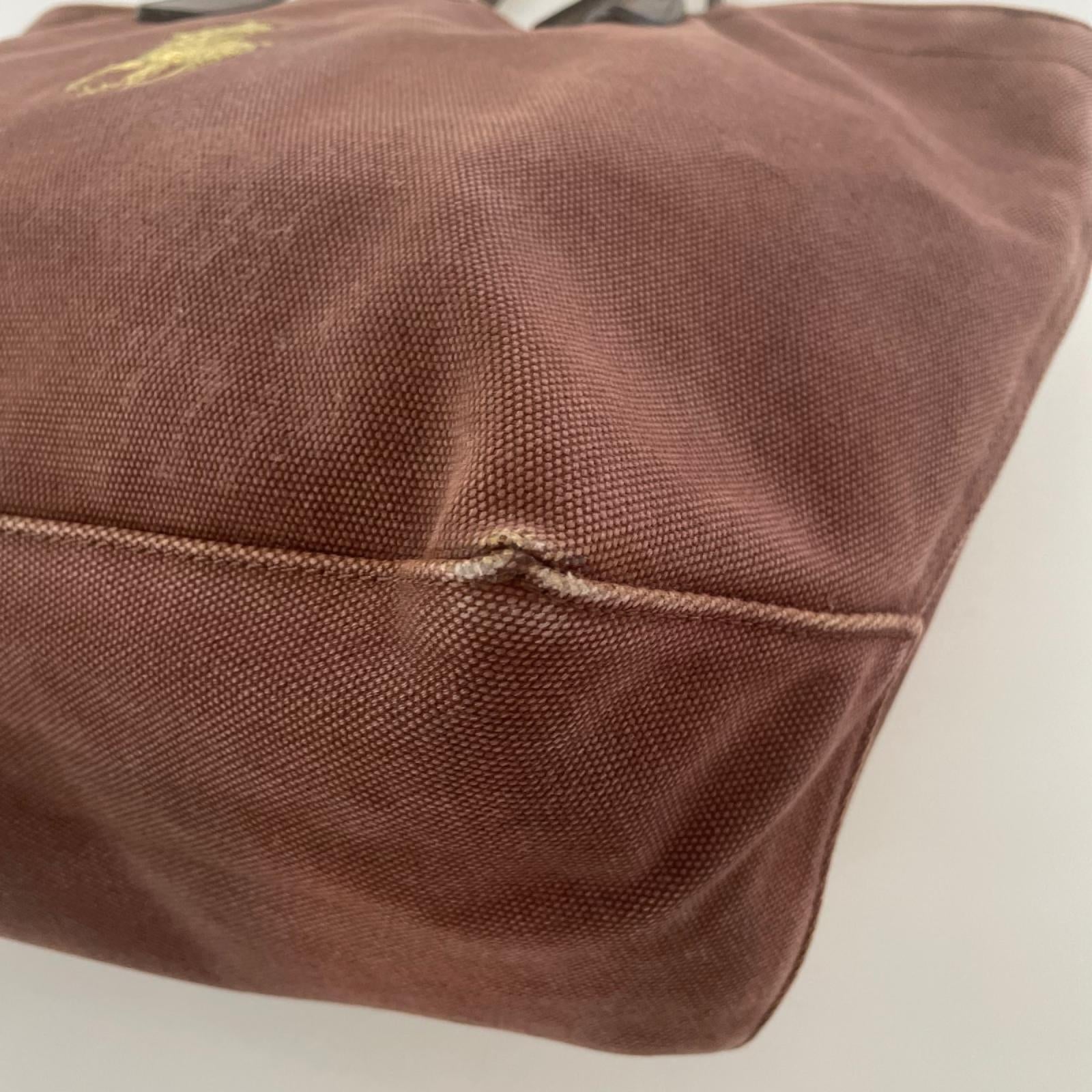その他バッグ POLO RALPH LAUREN ﾀﾞｯｸﾞ地 ﾊﾞｯｸﾞ 茶 ブラウン