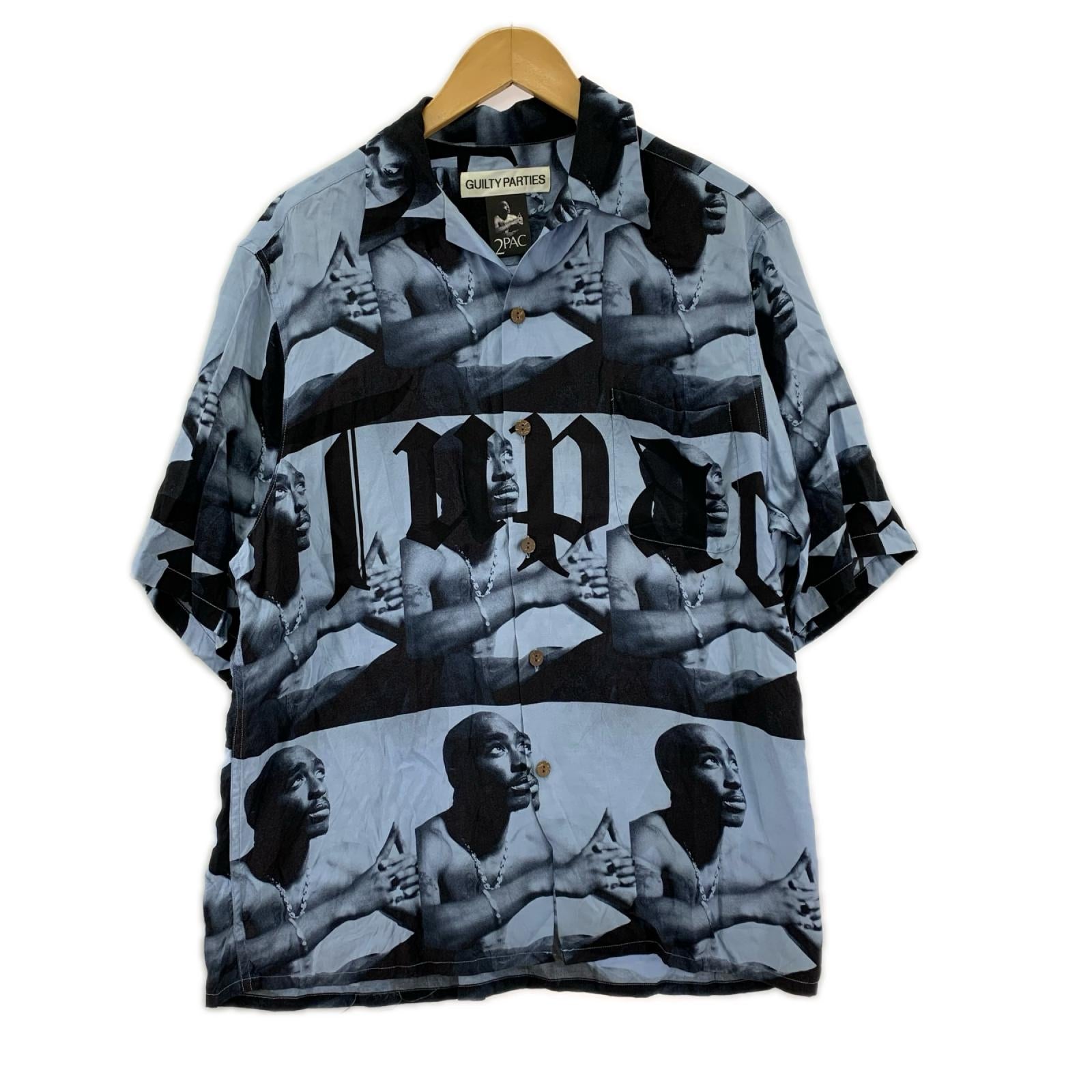半袖シャツ × 2PAC M ブルー