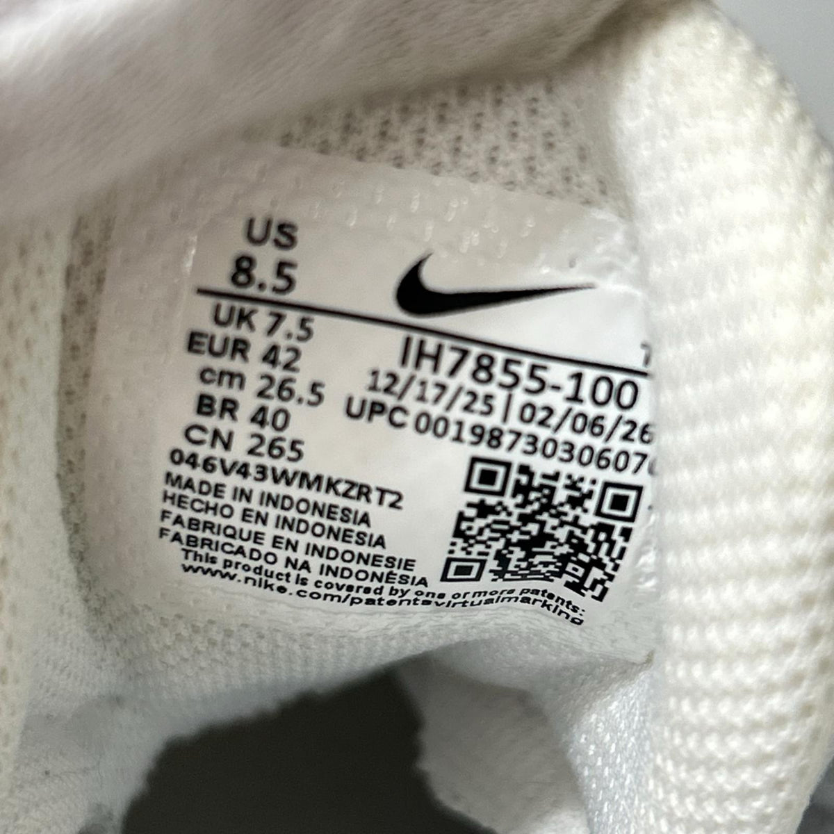 スニーカー IH7855-100 Air Max 95 Big Bubble 26.5cm (US8 1/2 UK8 EU43)