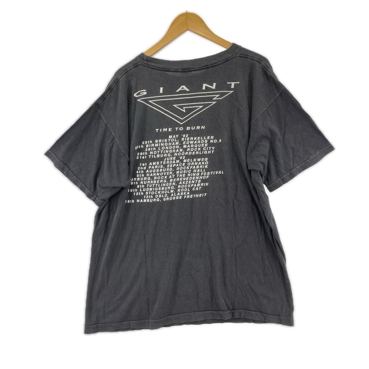 半袖Ｔシャツ time to burn tour ブラック