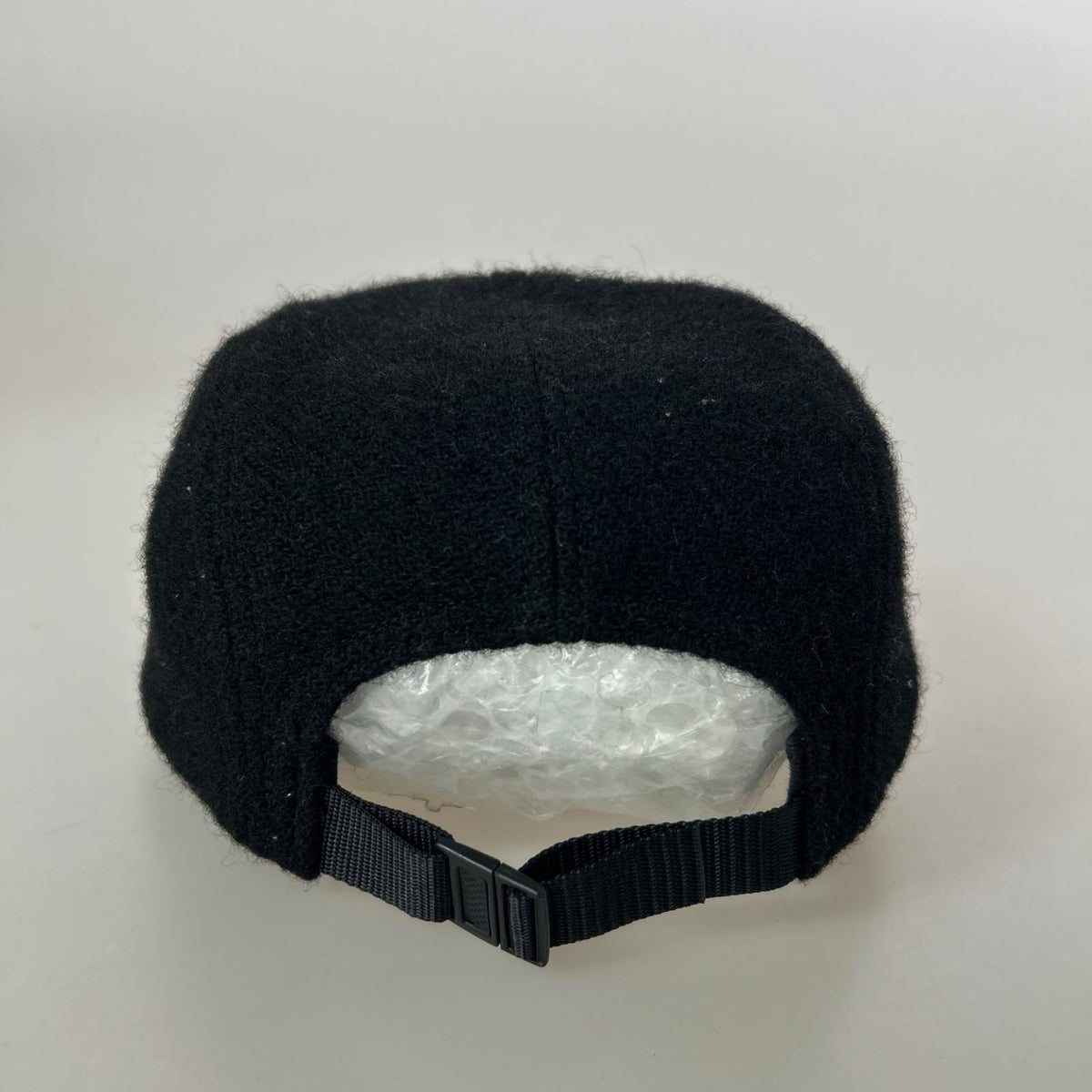 キャップ Harris Tweed Camp Cap 黒 ブラック