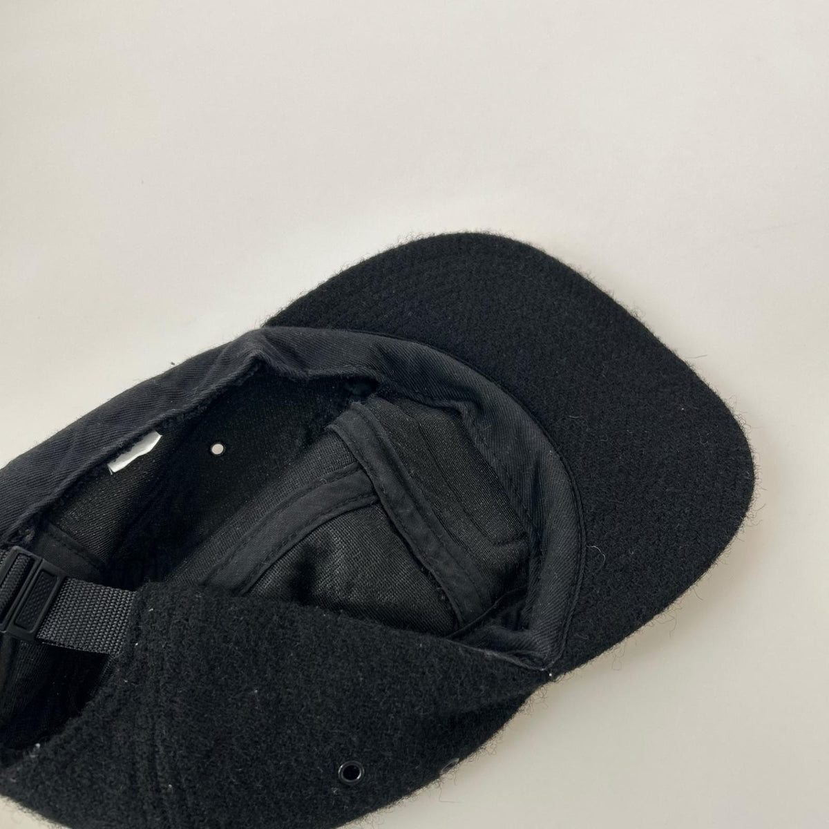 キャップ Harris Tweed Camp Cap 黒 ブラック