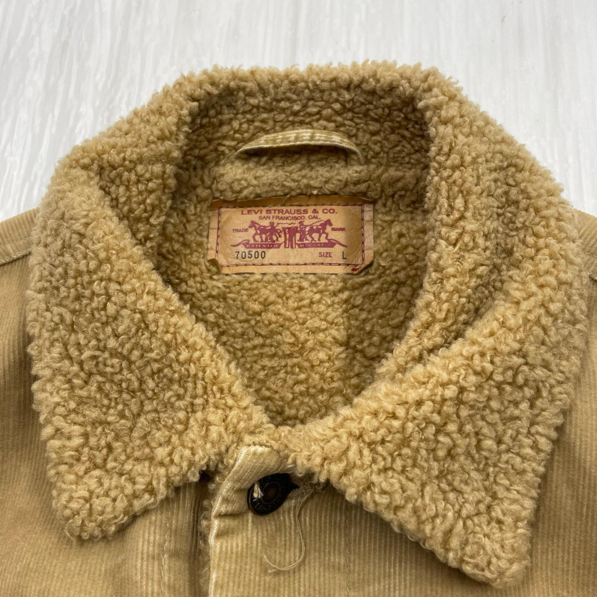 ジャケット 70500 内ﾎﾞｱ ｺｰﾃﾞｭﾛｲ ﾍﾞｰｼﾞｭ（L) L ベージュ
