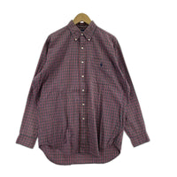 長袖シャツ 90s BLAIRE M Check 総柄 M