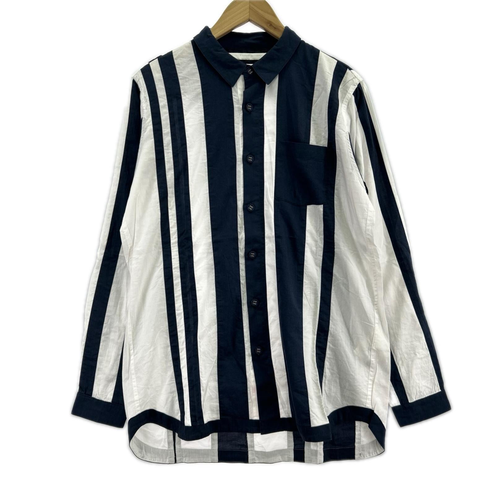 長袖シャツ 17SS Cotton Stripe Shirt 1 総柄