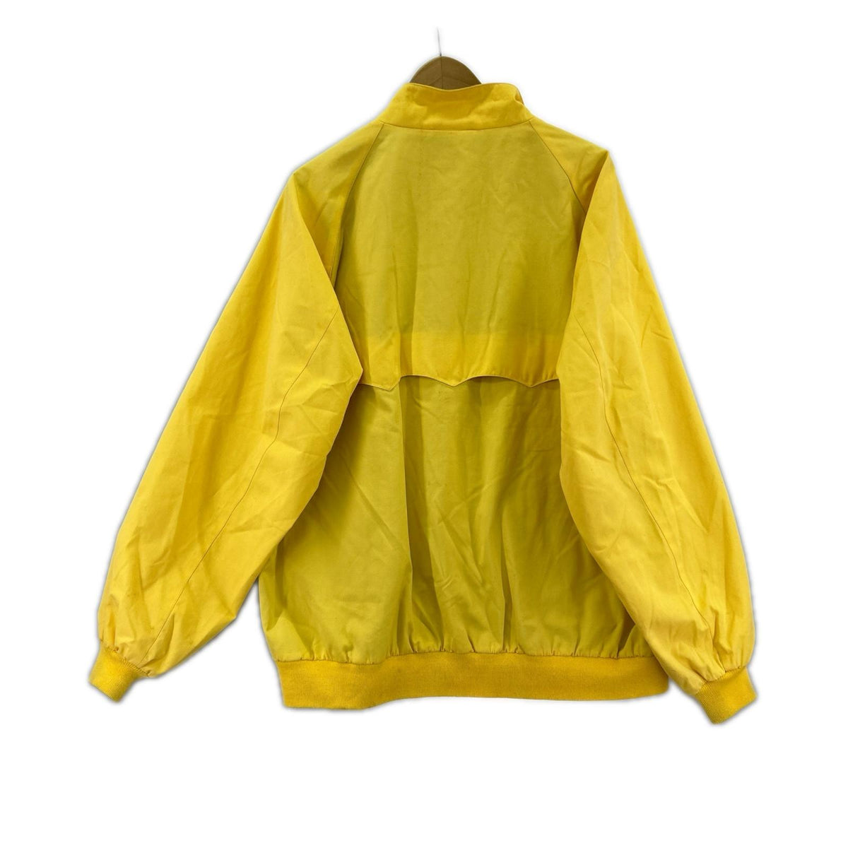 ジャケット IZOD LACOSTE 裏地ﾁｪｯｸ ｽｲﾝｸﾞﾄｯﾌﾟ XL 黄 LL イエロー