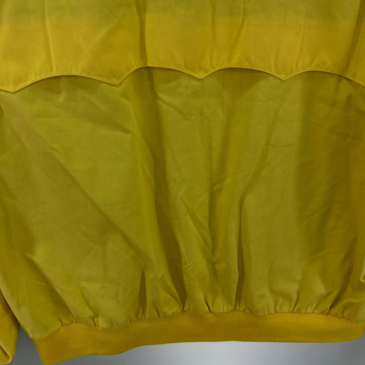 ジャケット IZOD LACOSTE 裏地ﾁｪｯｸ ｽｲﾝｸﾞﾄｯﾌﾟ XL 黄 LL イエロー