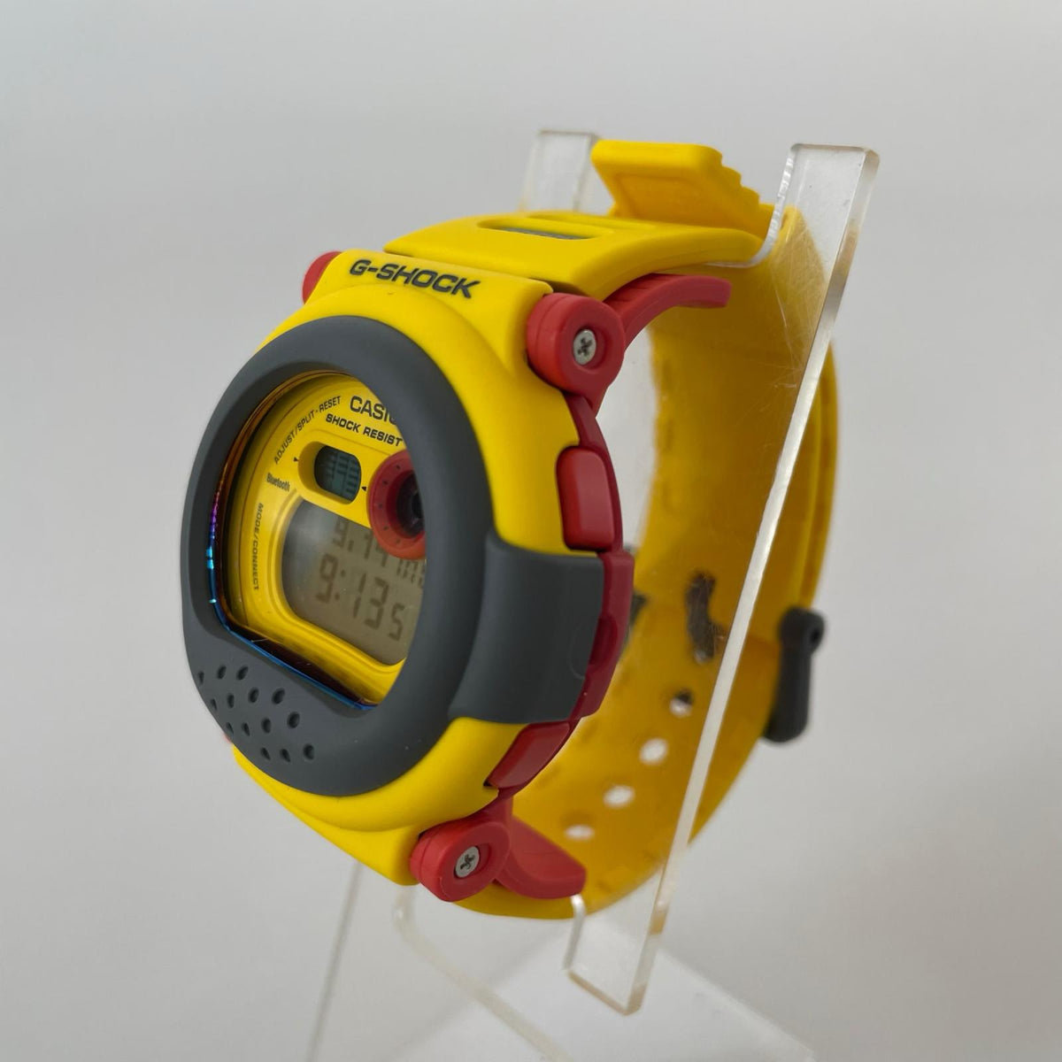 腕時計 CASIO G-SHOCK G-B001MVE-9 復刻 ｼﾞｪｲｿﾝ Bluetooth 腕時計 QZ