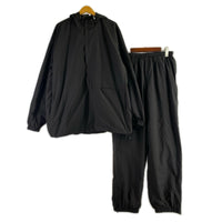 セットアップ MOPS NYLON ANORAK PARKA/PANTS 黒 ブラック