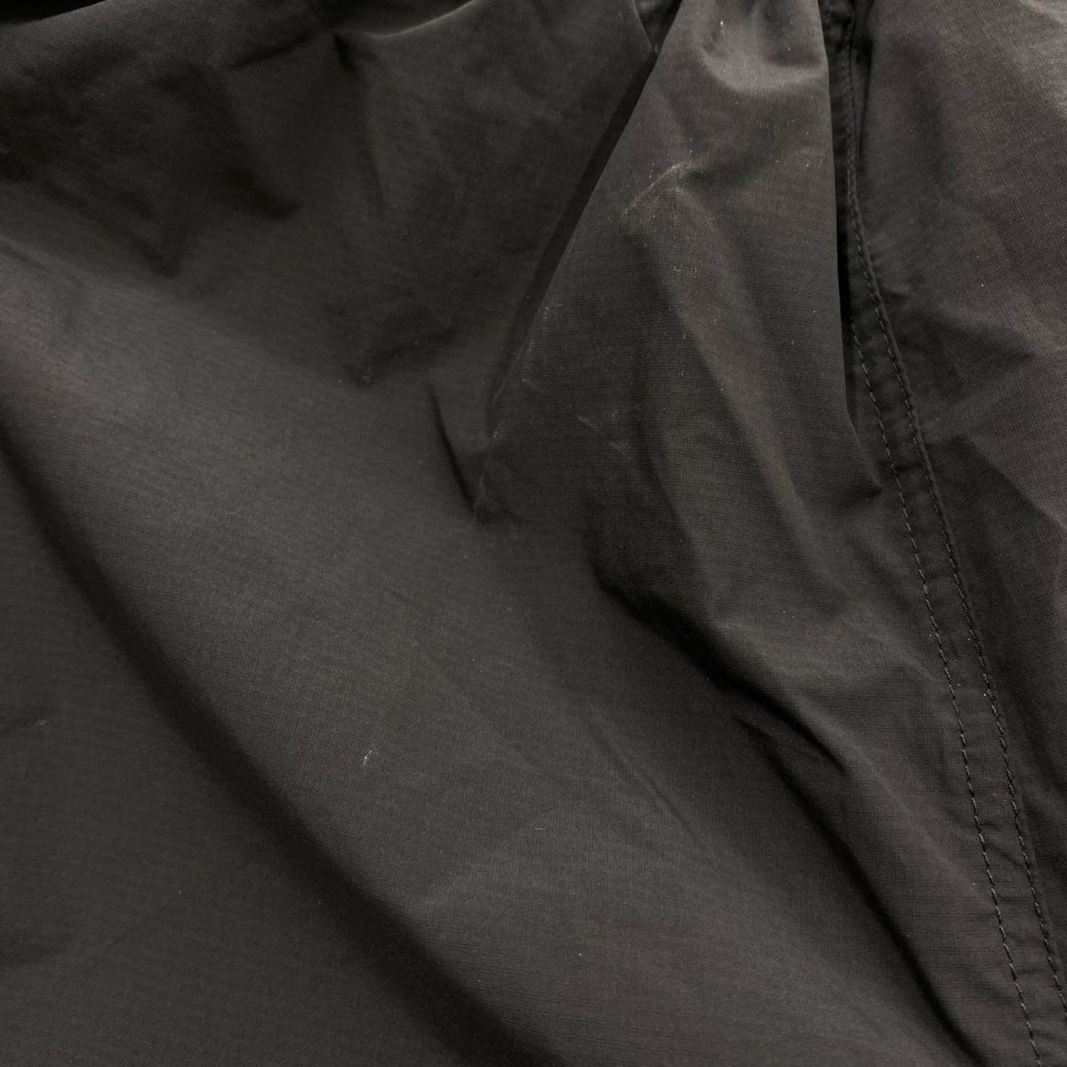 セットアップ MOPS NYLON ANORAK PARKA/PANTS 黒 ブラック