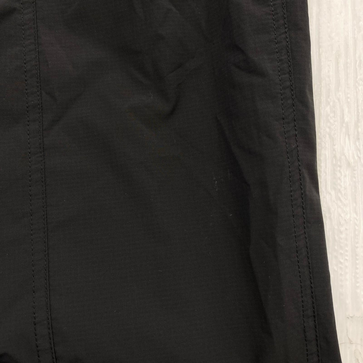 セットアップ MOPS NYLON ANORAK PARKA/PANTS 黒 ブラック