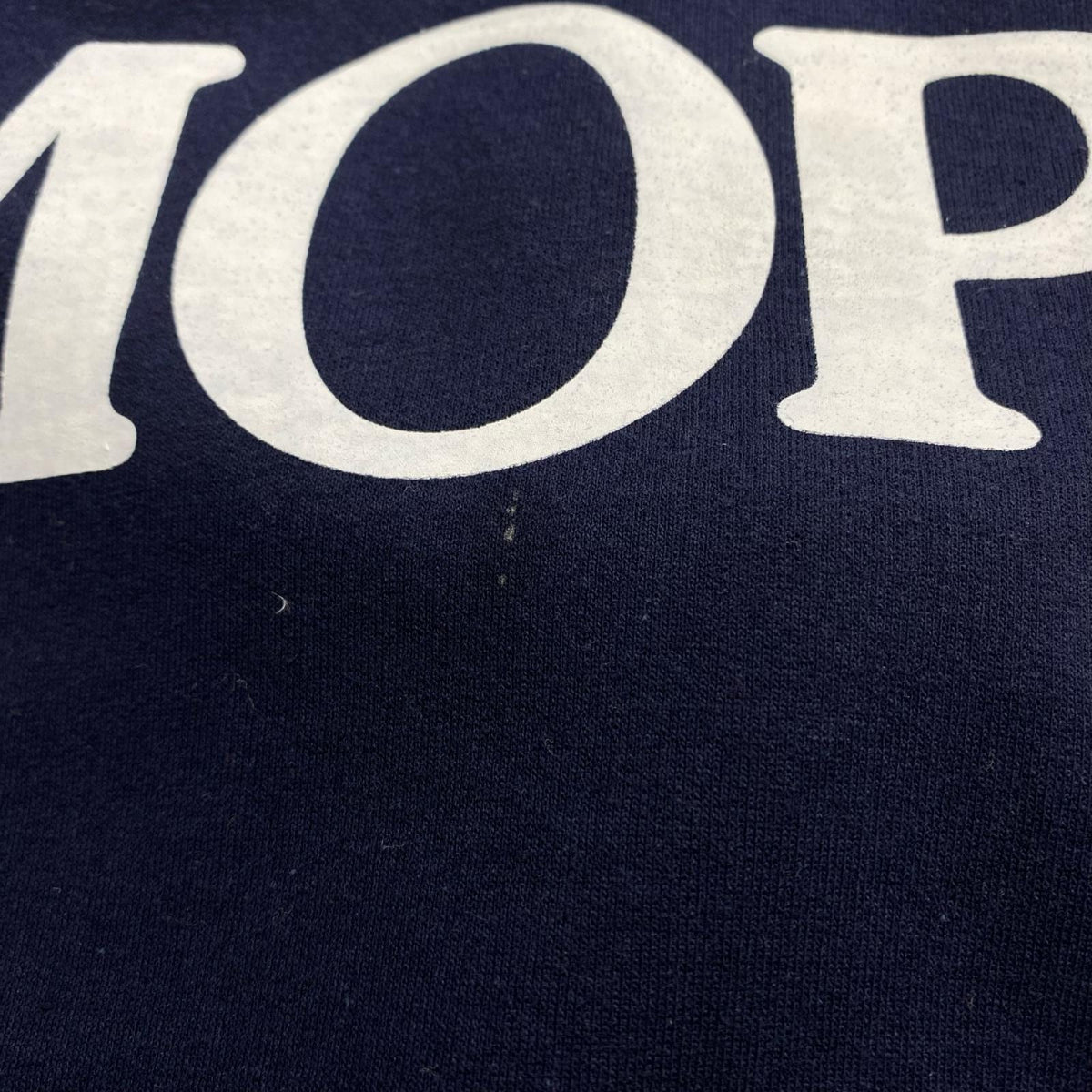 パーカー WAKE SAPPORO MOPS LOGO PRINT HOODIE 紺