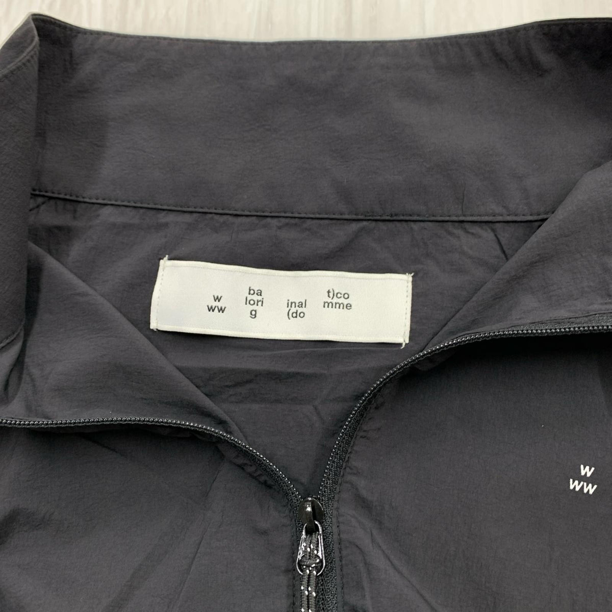 ジャケット LIGHT WEIGHT WIND SHELL JACKET 黒 ブラック