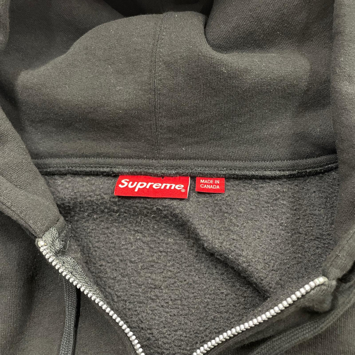 パーカー Small Box Logo Zip Up Hoodie BLK L L ブラック