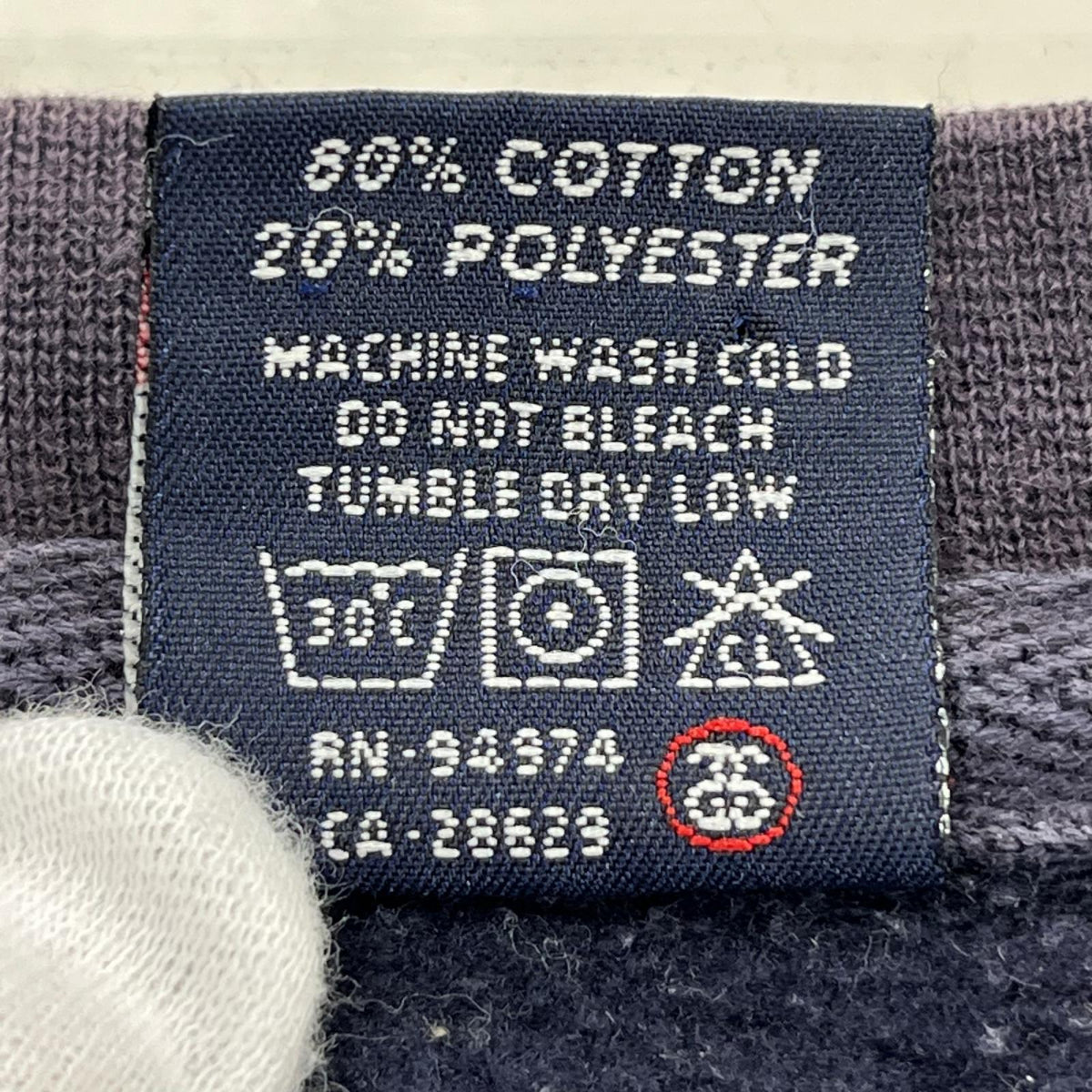 スウェット STUSSY 90s 紺ﾀｸﾞ 裏起毛ｽｳｪｯﾄ 紺 (XL) ネイビー