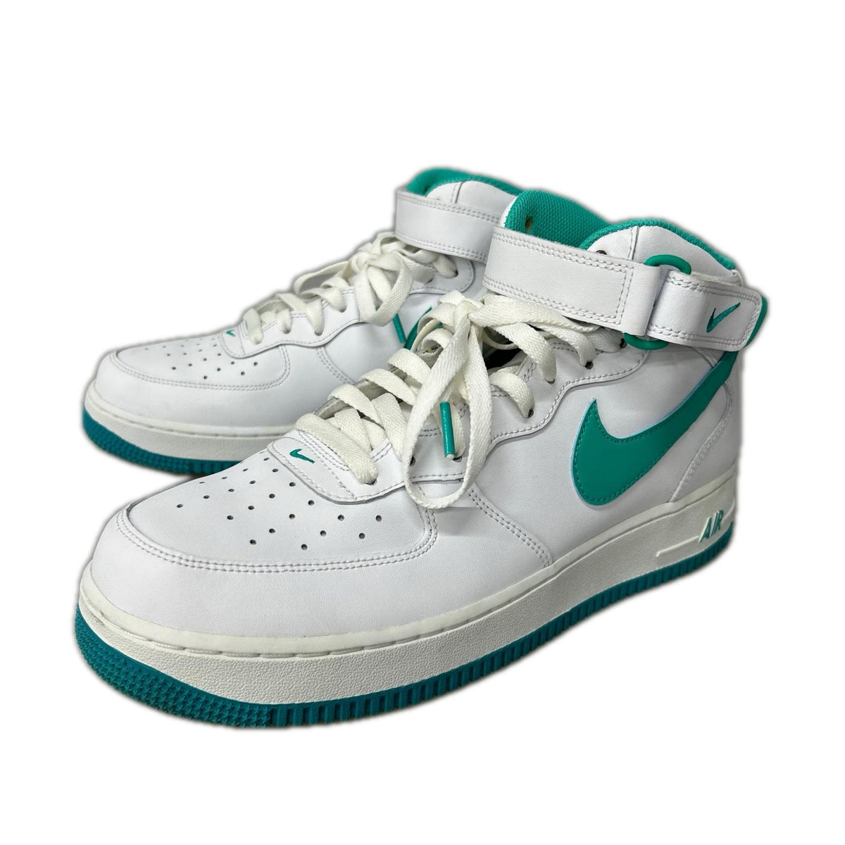スニーカー AIR FORCE 1 MID Clear Jade（28.5） 28.5cm (US10 1/2 UK10 EU47)