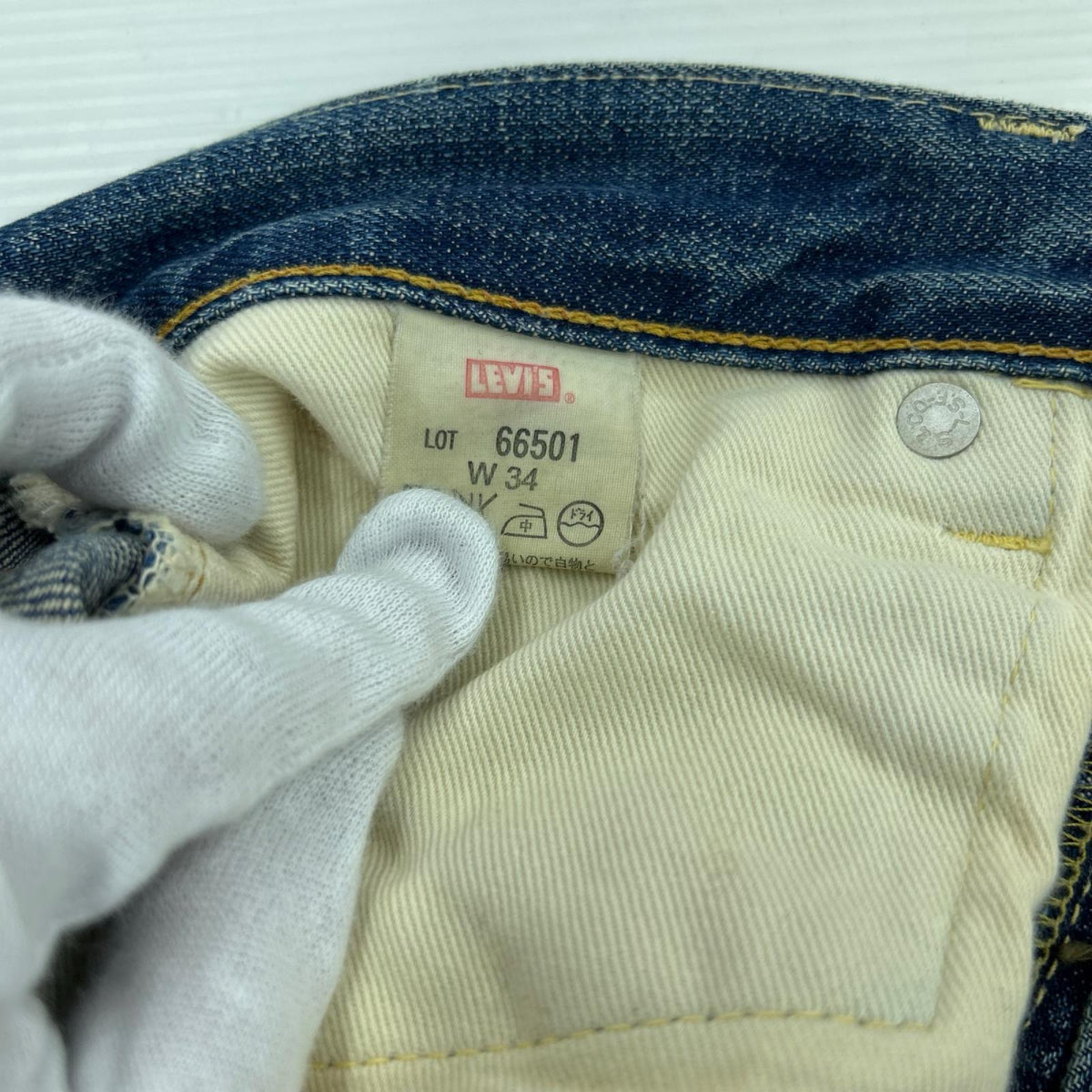 デニムパンツ 1966 BIGE 66501 W34 34 ブルー