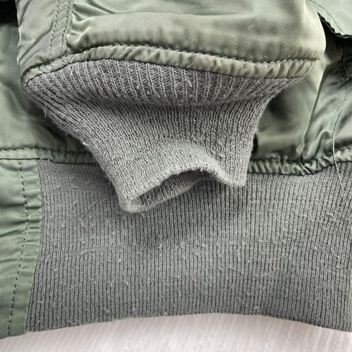 ジャケット 90s MA-1 (XL) カーキ