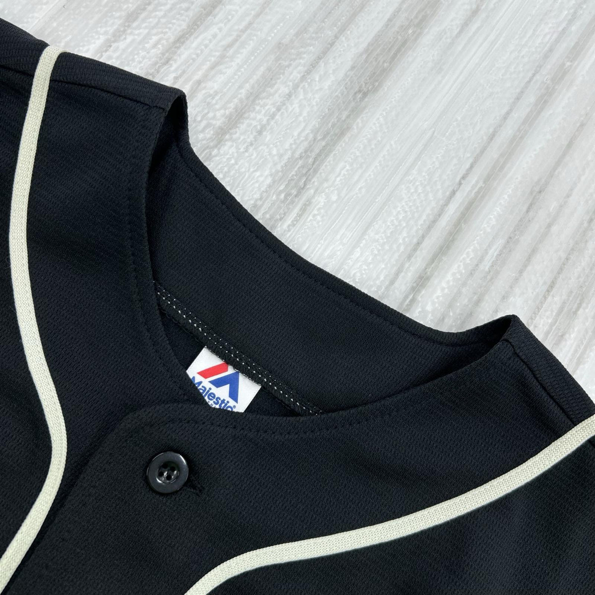 半袖シャツ MAJESTIC × EXAMPLE BB SHIRTS L ブラック