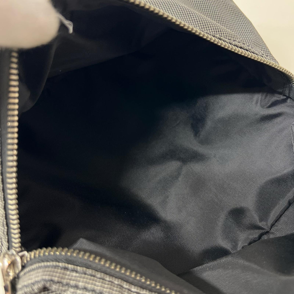 ショルダーバッグ 方眼チェック ショルダーバッグ GRY グレー