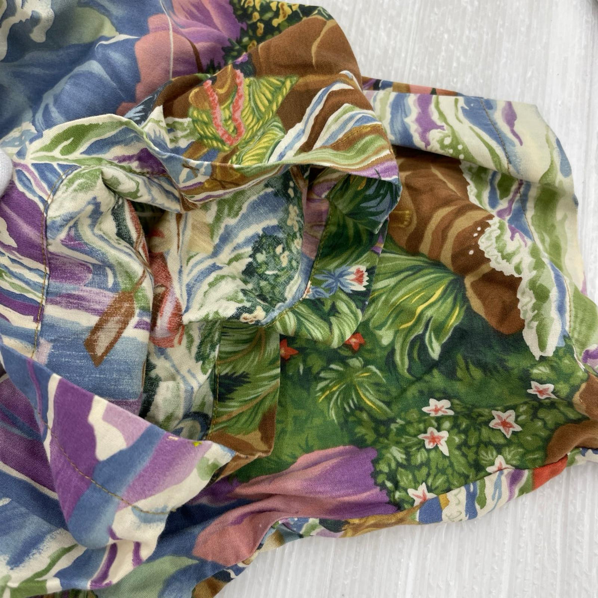 半袖シャツ pataloha ﾒﾆｭｰ柄 ｱﾛﾊｼｬﾂ (XL) LL