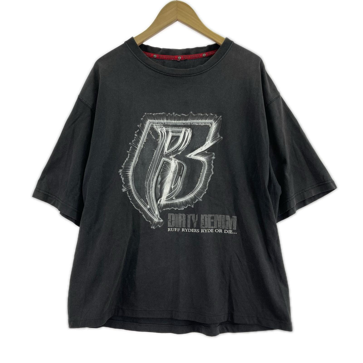 半袖Ｔシャツ RUFF RYDERS HIP HOP Tee 黒 (ー) ブラック
