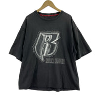 半袖Ｔシャツ RUFF RYDERS HIP HOP Tee 黒 (ー) ブラック