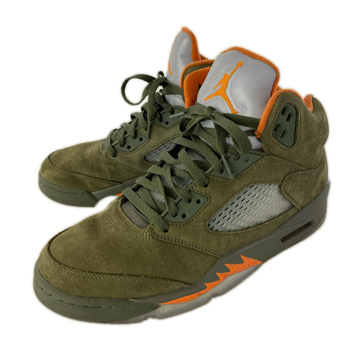 スニーカー AIR JORDAN 5 RETRO OLIVE DD0587-308 (27.5) 27.5cm (US9 1/2 UK9 EU45) カーキ