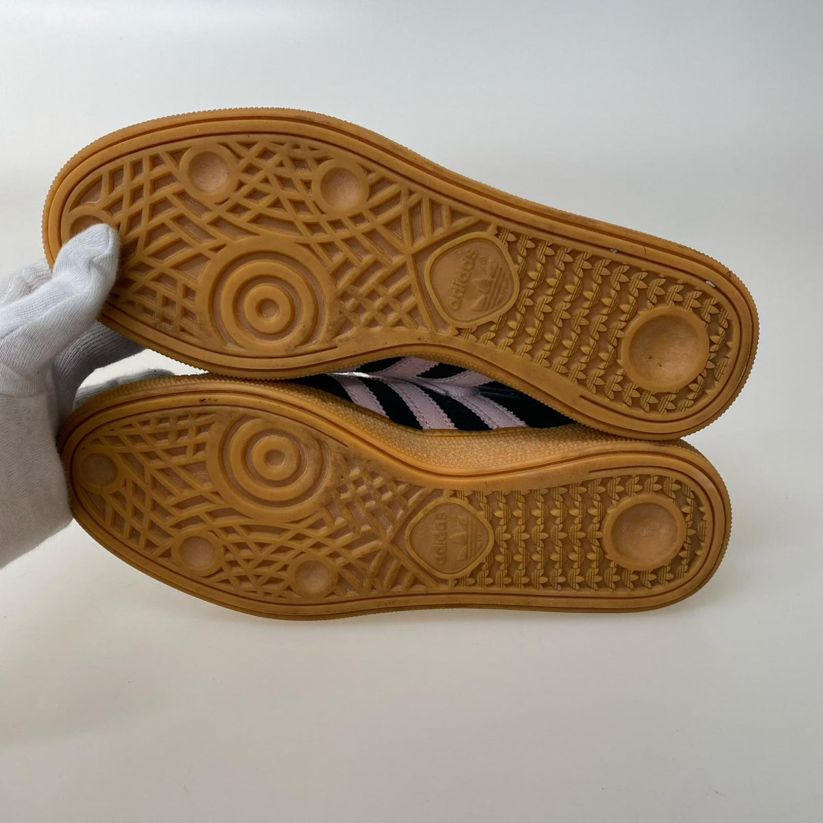 スニーカー SPEZIAL 黒/ﾋﾟﾝｸ 23.5cm