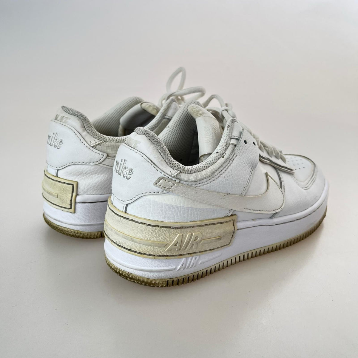 スニーカー AIR FORCE 1 SHADOW 24.5cm 24.5cm (US6 1/2 UK6 EU39) ホワイト