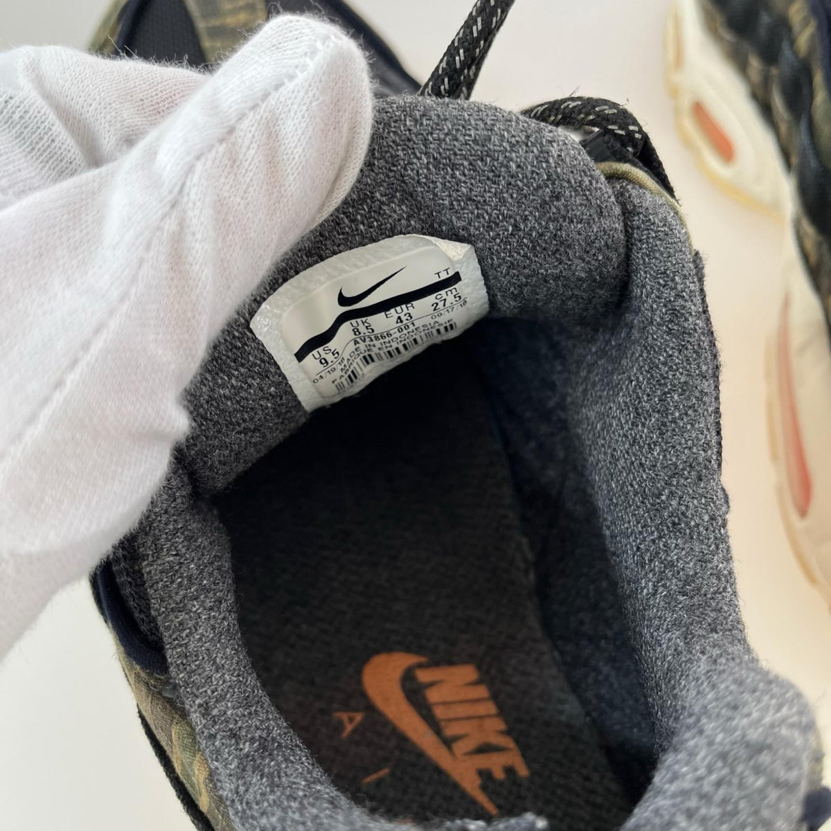 スニーカー ×Carhartt Air Max 95 27.5cm 27.5cm (US9 1/2 UK9 EU45)