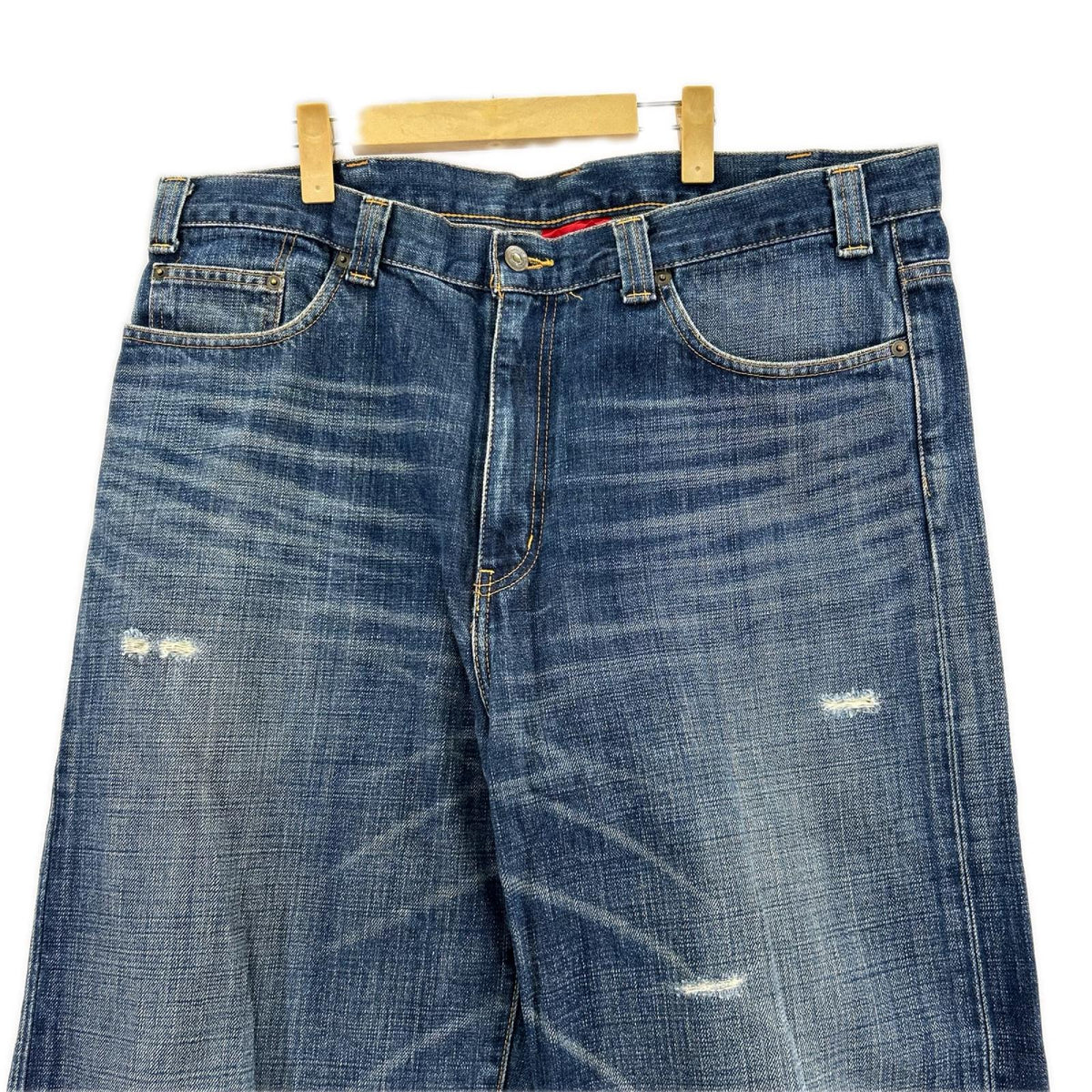 デニムパンツ 2XL ブルー