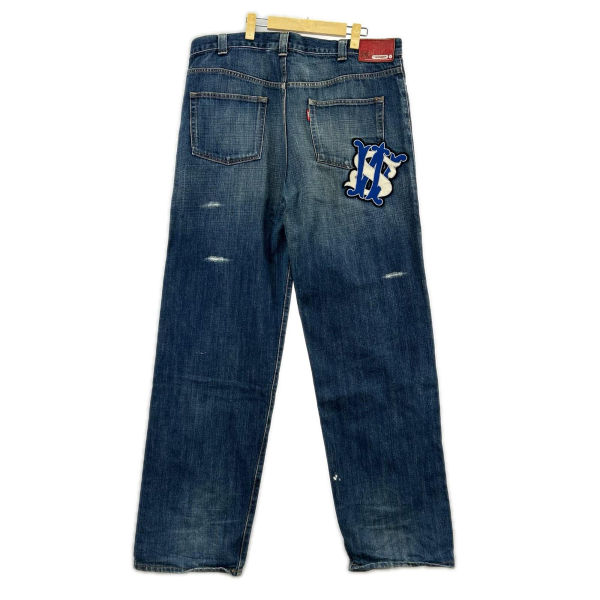 デニムパンツ 2XL ブルー