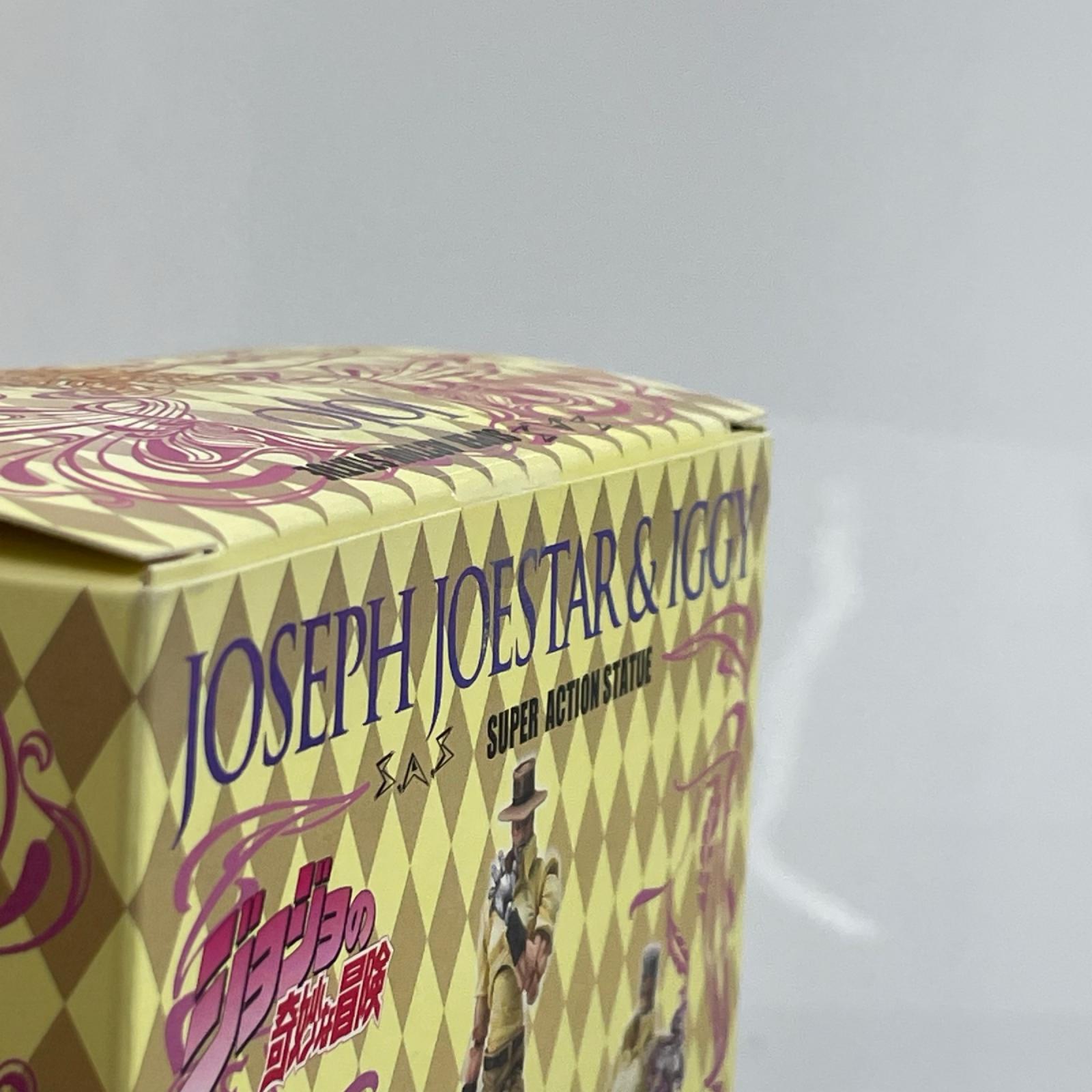超像可動 ジョジョの奇妙な冒険 第三部 17.ジョセフ・ジョースター＆イギー ジョジョの奇妙な冒険 フィギュア/グッズ