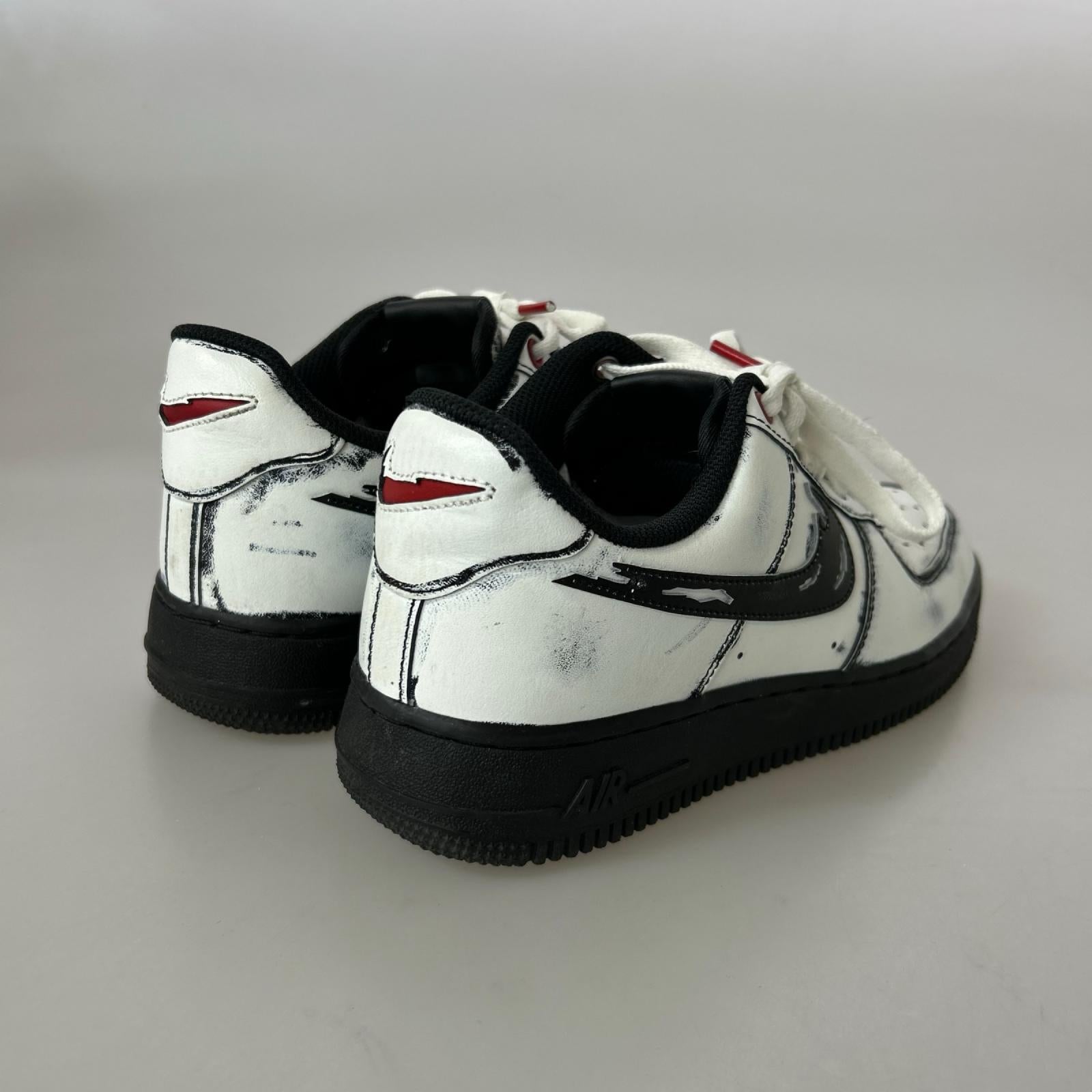 スニーカー Air Force 1 Low Ghostface 26.5cm (US8 1/2 UK8 EU43) ホワイト