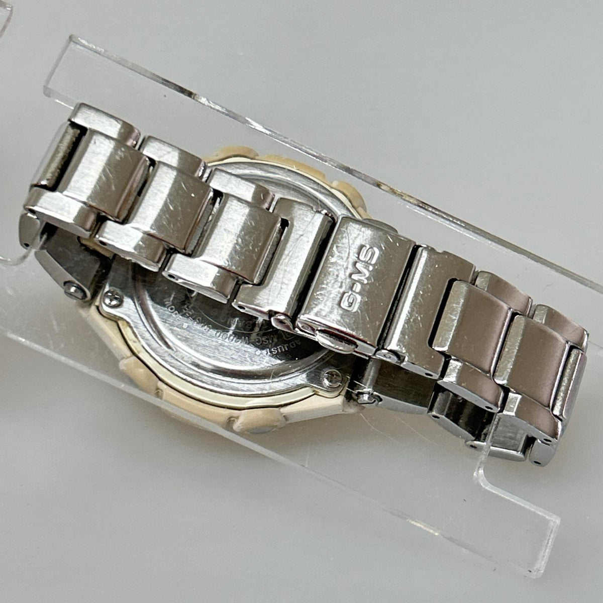 腕時計 CASIO 電波ｿｰﾗｰ ホワイト