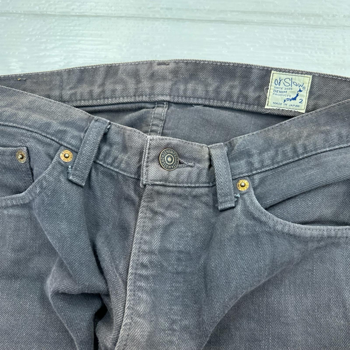 デニムパンツ Lot107 2 グレー