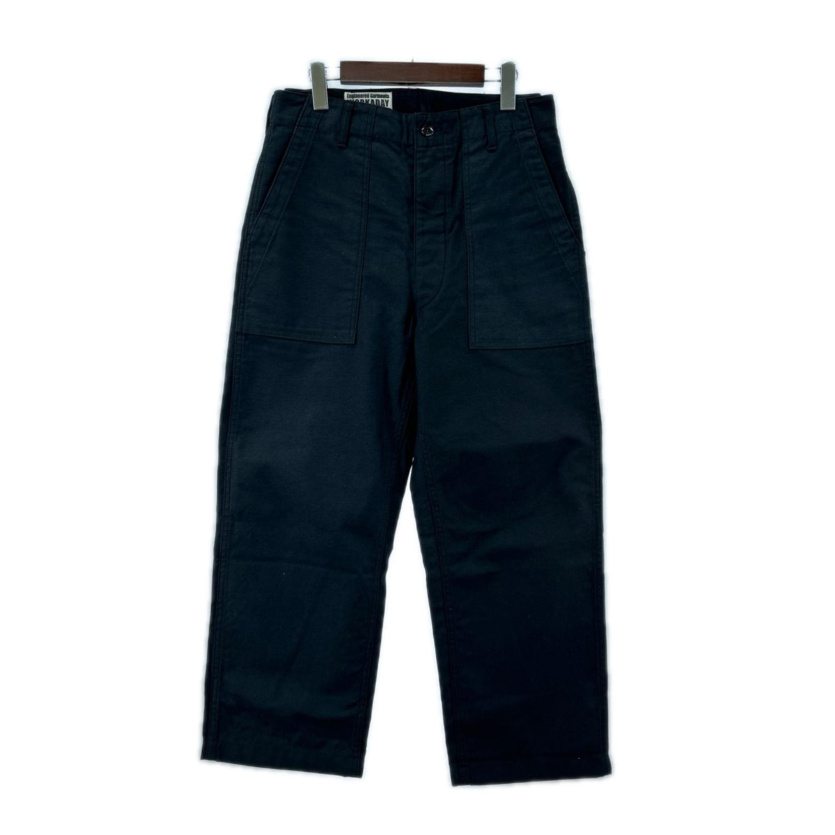 パンツ WORKADAY ﾌｧﾃｨｰｸﾞﾊﾟﾝﾂ BLK S ブラック