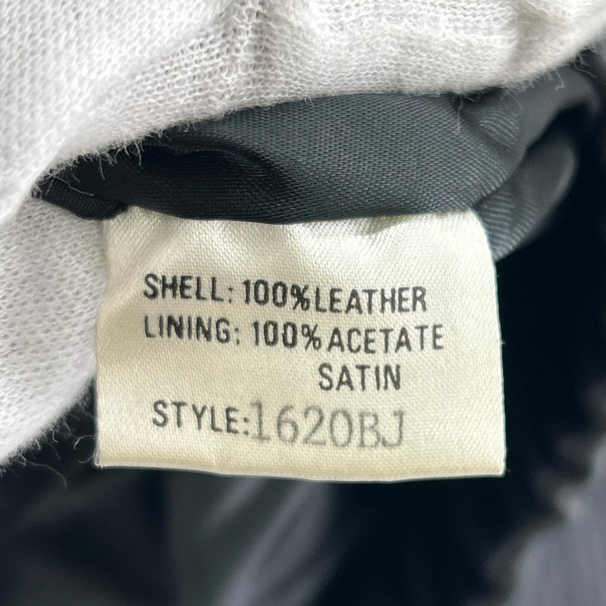 レザージャケット Robert Comstock Sherling Collar Leather Jacket L BLK L ブラック