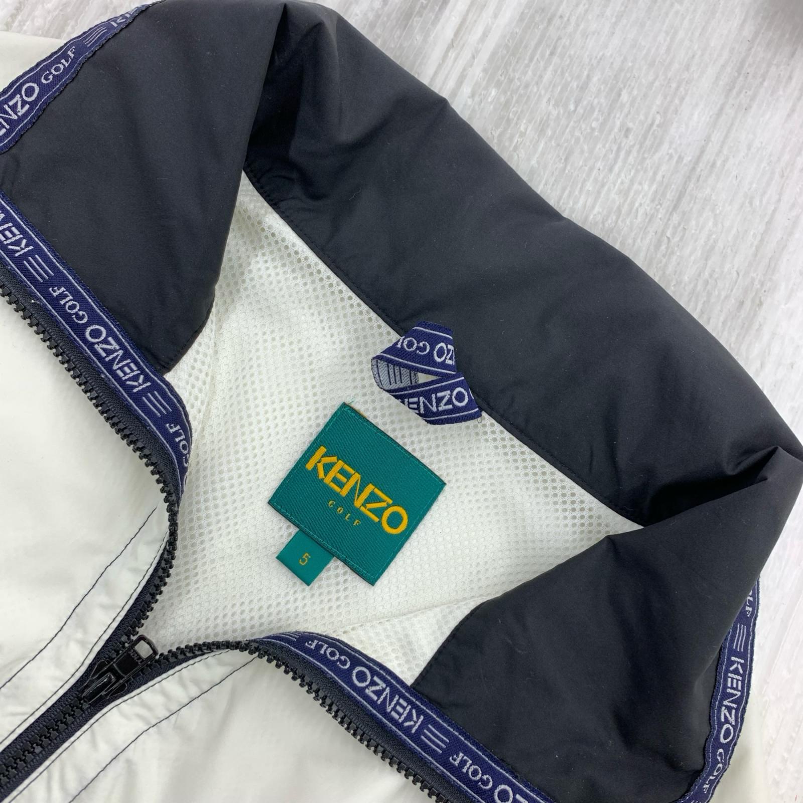 ジャケット KENZO GOLF OnePoint NylonJacket 5 BLK 5