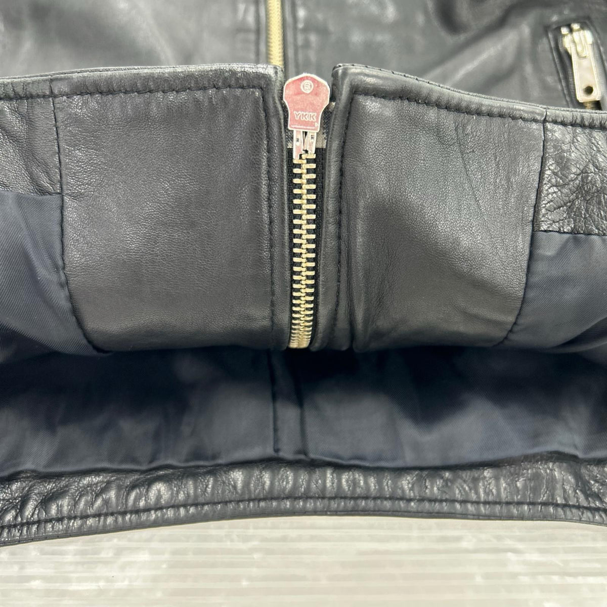 レザージャケット ｼﾝｸﾞﾙﾗｲﾀﾞｰｽ BLK 1 1 ブラック