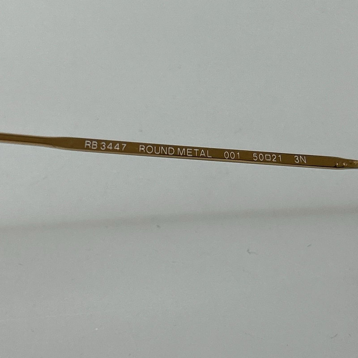 その他アクセサリー RB3447 ROUND METAL GOLD ｻﾝｸﾞﾗｽ ゴールド