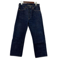デニムパンツ TCB Jeans ﾎﾞﾀﾝﾌﾗｲ W30 31 ネイビー