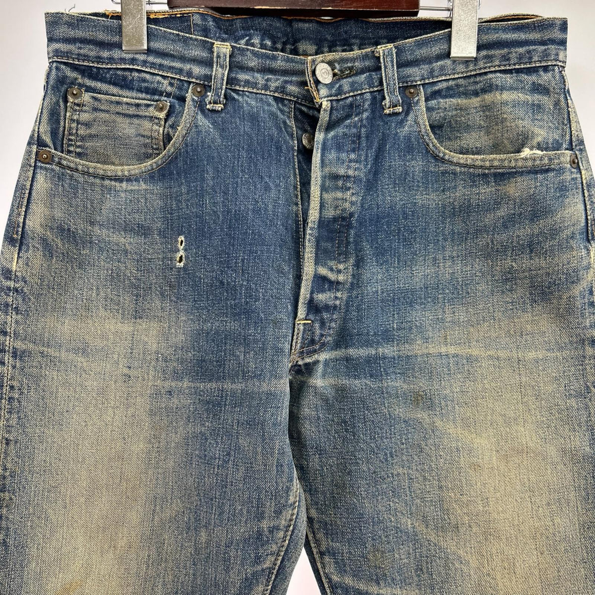 デニムパンツ 60s~70s BIGE 後期 501 Ｗ33 ブルー