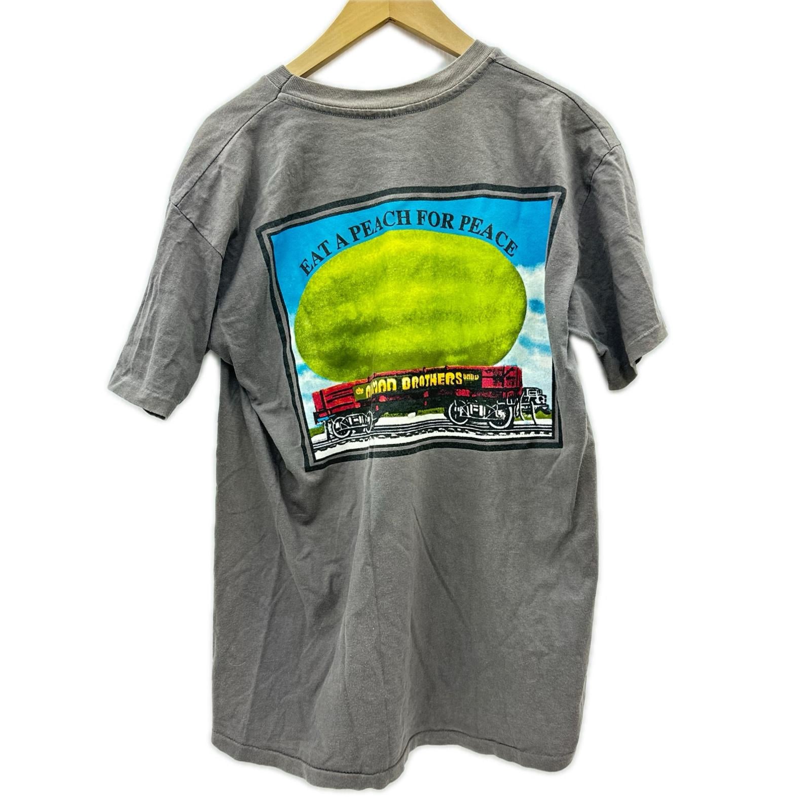 半袖Ｔシャツ EAT APEACH ｸﾞﾚｰ (Ｌ) L