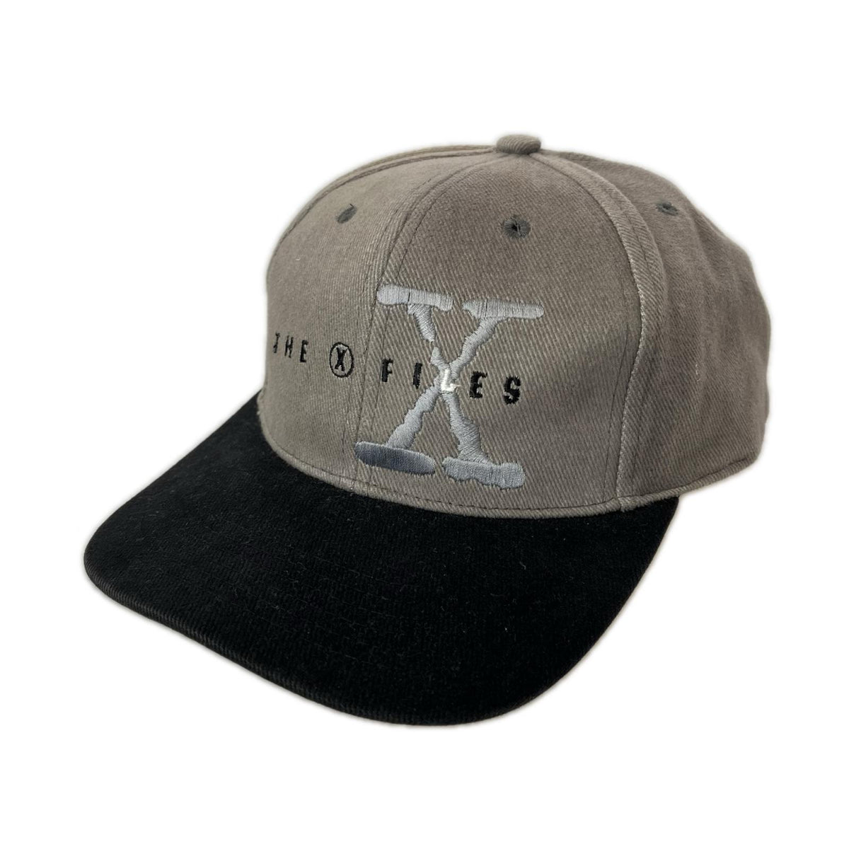 キャップ 90s THE X-FILES ドラマ スナップバックキャップ グレー グレー