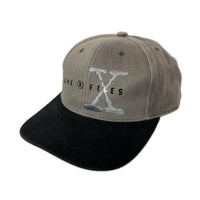 キャップ 90s THE X-FILES ドラマ スナップバックキャップ グレー グレー