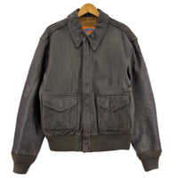 レザージャケット COOPER A-2 ｺﾞｰﾄｽｷﾝ (38) 38 ブラウン