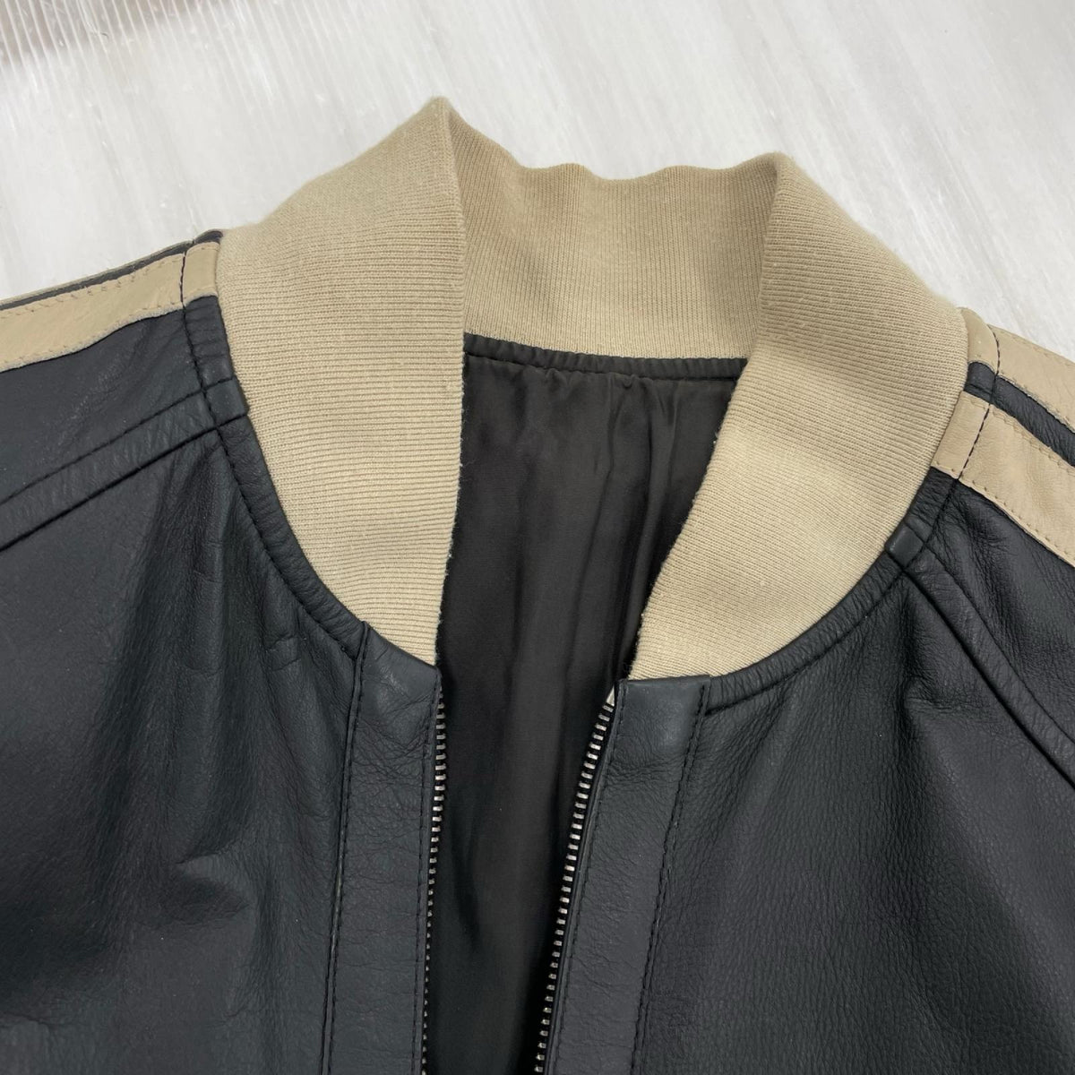 レザージャケット JEAN-PAUL GAULTIER レザーセットアップ ブラック
